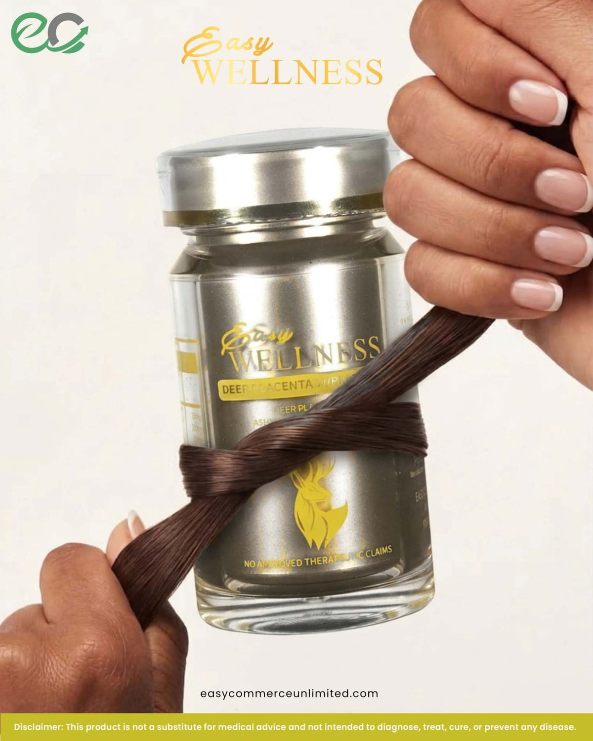 Easy Wellness Deer Placenta Stem Cell (60 Capsules)