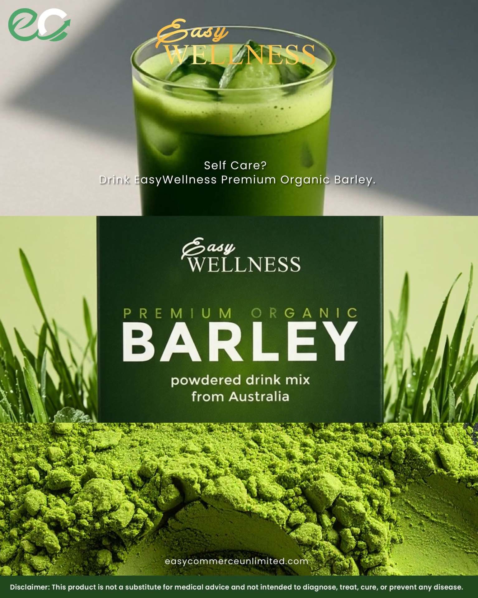 Premium Organic Barley