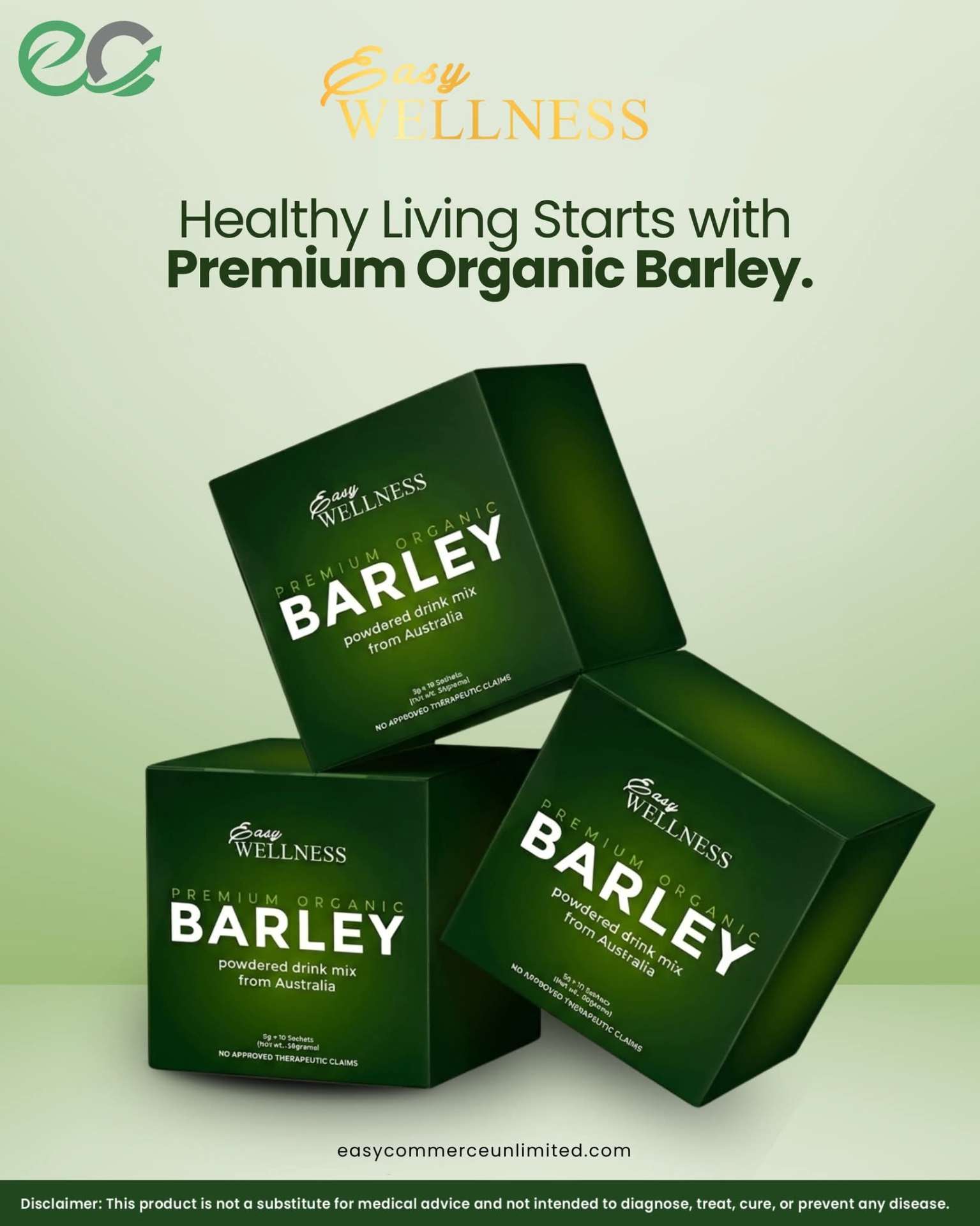 Premium Organic Barley