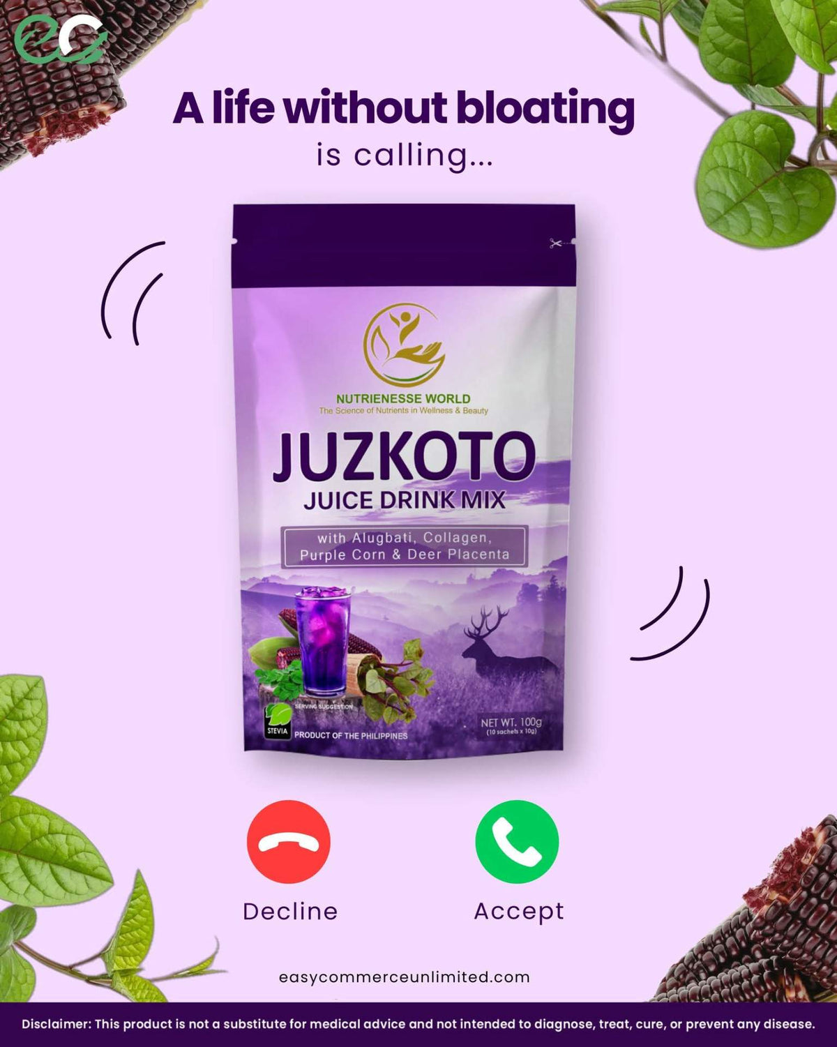 JUZKOTO Juice Drink Mix