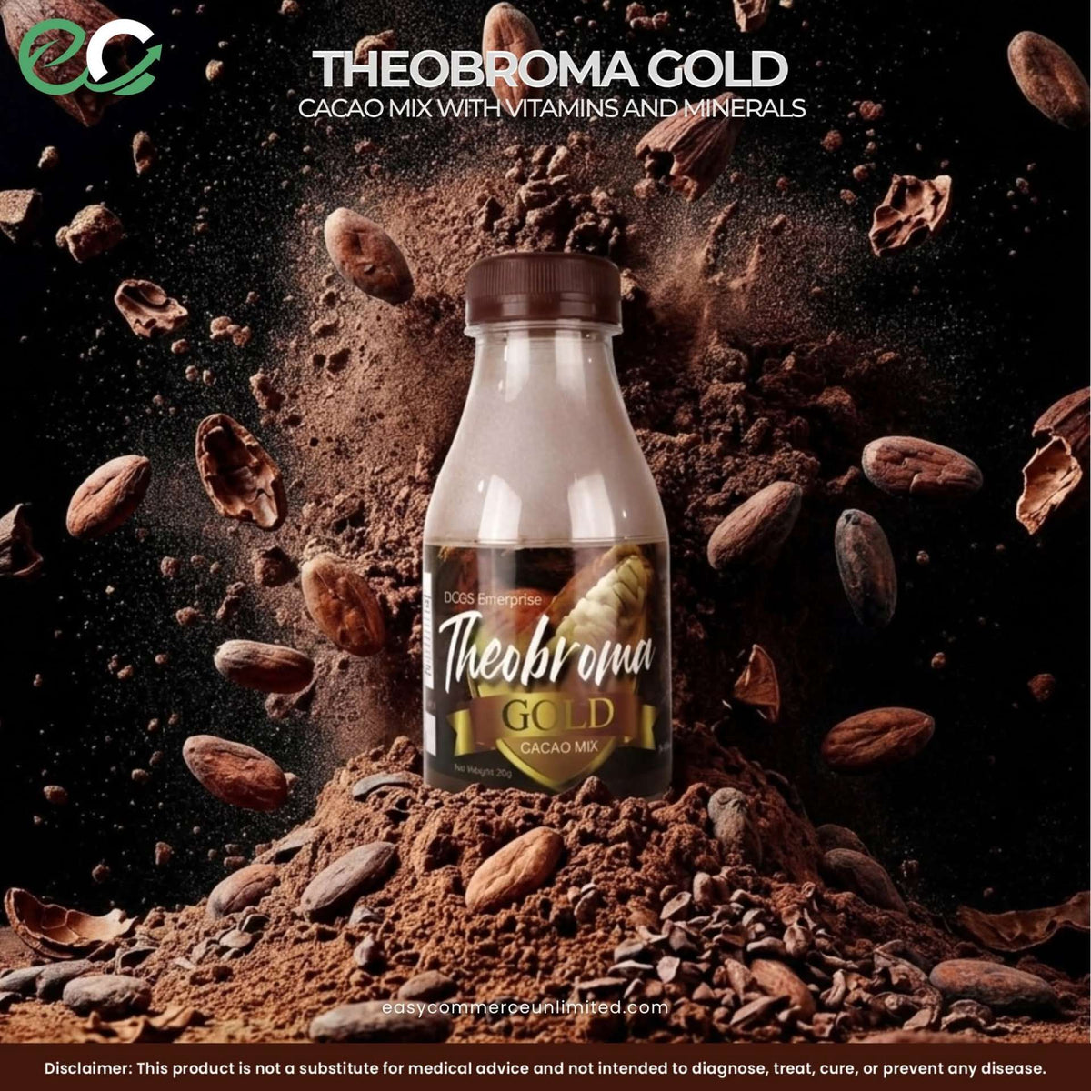 THEOBROMA GOLD – Cacao Mix with Vitamins and Minerals