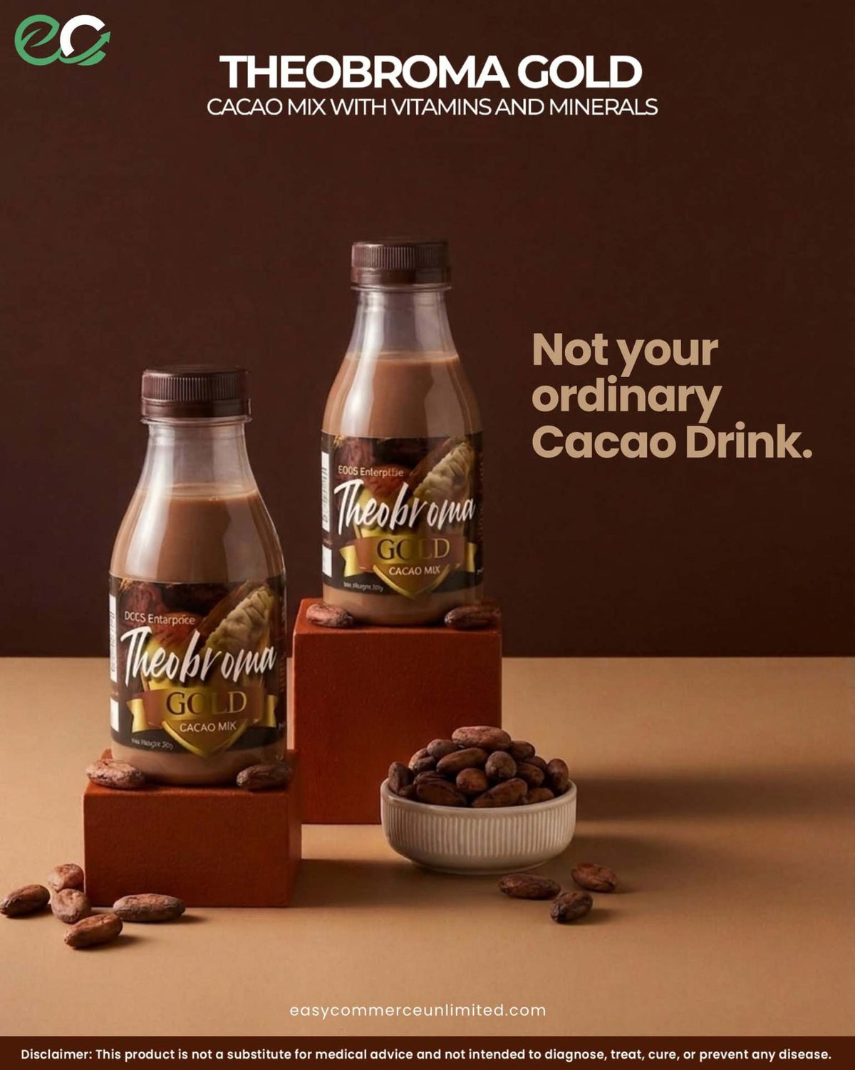THEOBROMA GOLD – Cacao Mix with Vitamins and Minerals